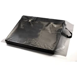 Clearance SI Products 40" x 42" Layflat Poly Bags, 4 Mil, Clear, 100/Carton (1324)