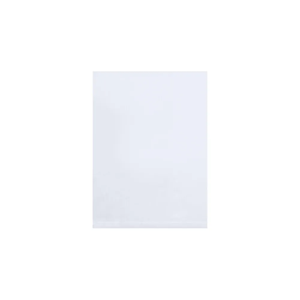 The Packaging Wholesalers 5" x 12" Layflat Poly Bags, 2 Mil, Clear, 1000/Carton (PB425)
