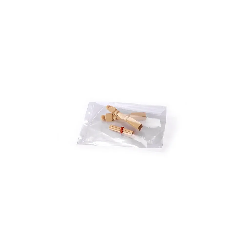 SI Products 4" x 6" Layflat Poly Bags, 1.5 Mil, Clear, 1000/Carton (55)