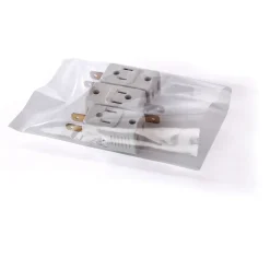 Best SI Products 2" x 6" Layflat Poly Bags, 2 Mil, Clear, 1000/Carton (346)