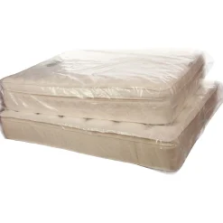 Outlet SI Products 78" x 90" Layflat Poly Bags, Bags on a Roll, 4 Mil, Clear, 30/Roll (3260)