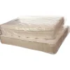 Sale SI Products 39" x 90" Layflat Poly Bags, Bags on a Roll, 3 Mil, Clear, 75/Roll (3242)