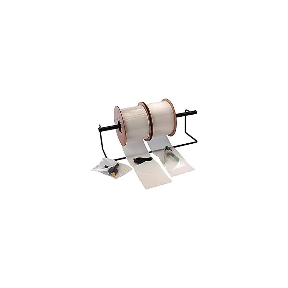 New SI Products 7" x 8" Layflat Poly Bags, Bags on a Roll, 2 Mil, Clear, 1250/Roll (2707)