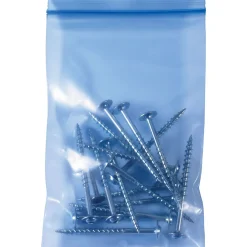 Partners Brand 6" x 8" Reclosable Poly Bags, 4 Mil, Blue, 1000/Carton (VCIPB68R)