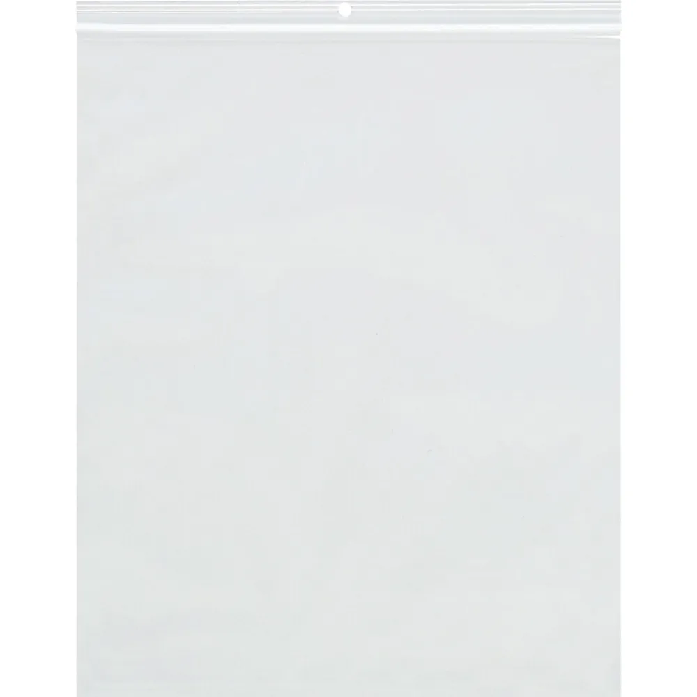 New Partners Brand 12" x 15" Reclosable Poly Bags, 4 Mil, Clear, 1000/Carton (PB7025)