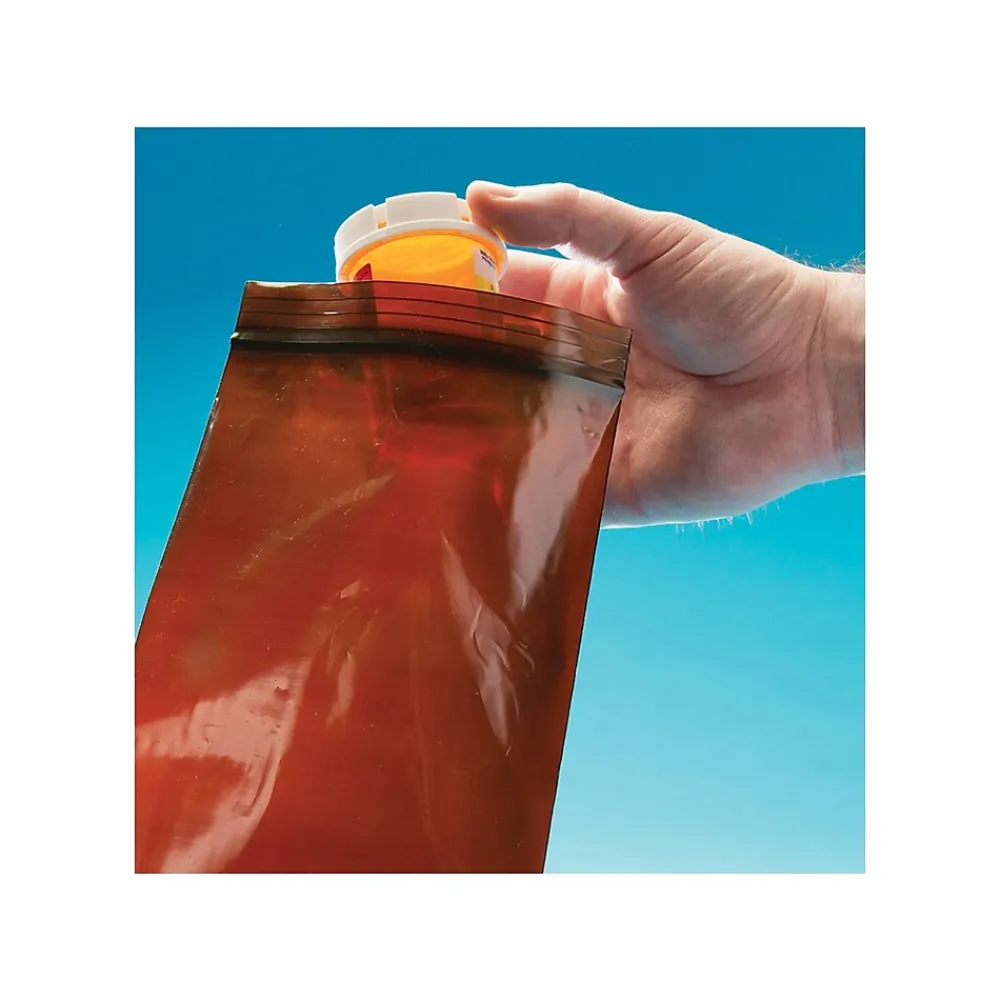 Outlet Laddawn 5" x 3" Reclosable Poly Bags, 3 Mil, Clear, 1000/Carton (3867A)