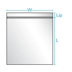 Sale Laddawn 6" x 4" Reclosable Poly Bags, 3 Mil, Clear, 1000/Carton (3870A)