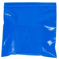 Clearance Unbranded 10" x 12" Reclosable Poly Bags, 2 Mil, Blue, 1000/Carton (PB3655BL)