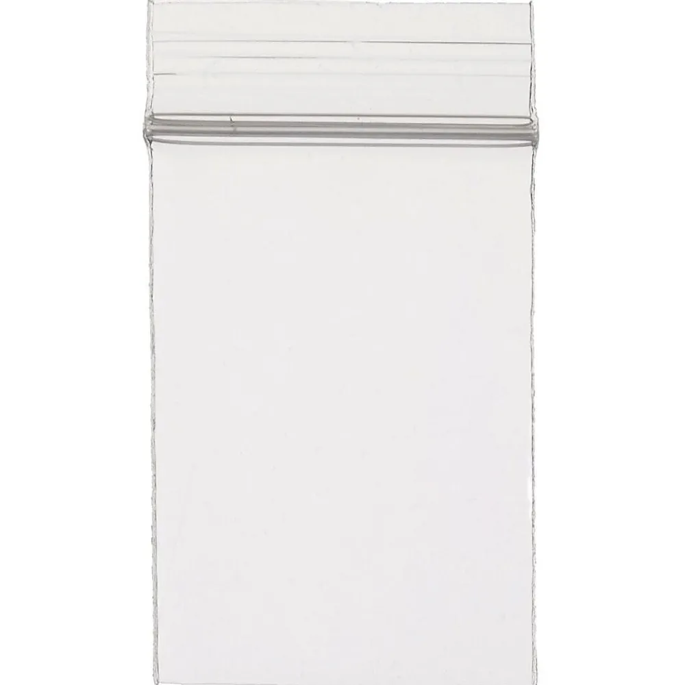 Sale SI Products 5" x 10" Reclosable Poly Bags, 2 Mil, Clear, 1000/Carton (3590A)