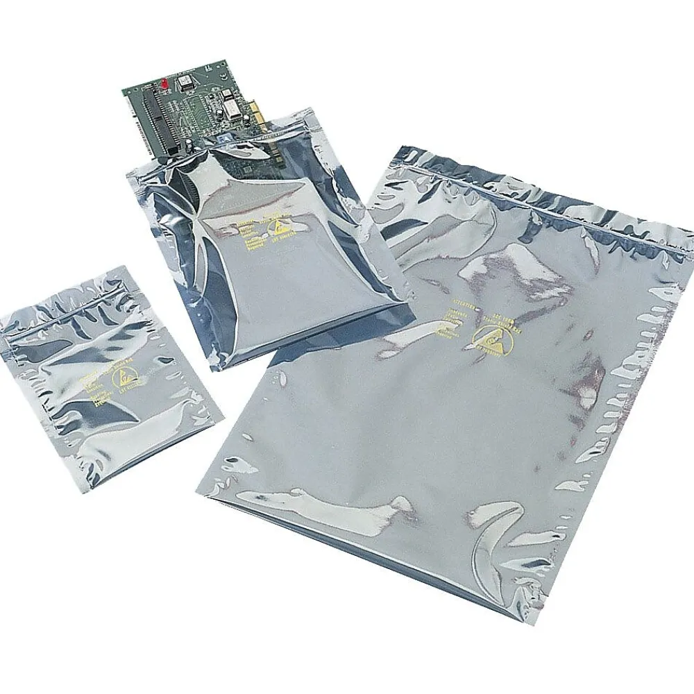 SI Products 10" x 12" Reclosable Poly Bags, 3 Mil, Clear, 100/Carton (4157)
