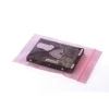 Clearance SI Products 2.5" x 3" Reclosable Poly Bags, 4 Mil, Pink, 1000/Carton (4022)