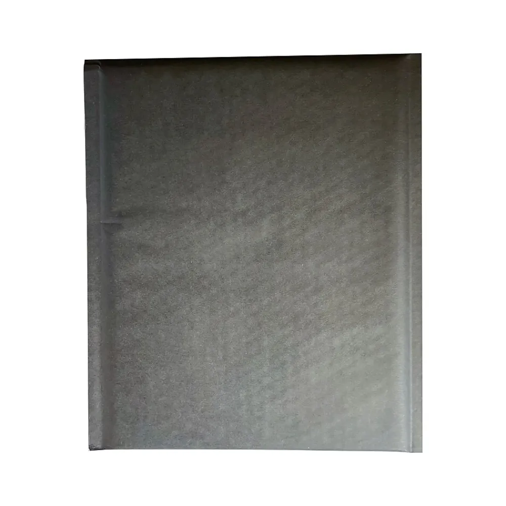 Happy Mail 8.5" x 11" Self-Sealing Bubble Mailer, Black (245162)