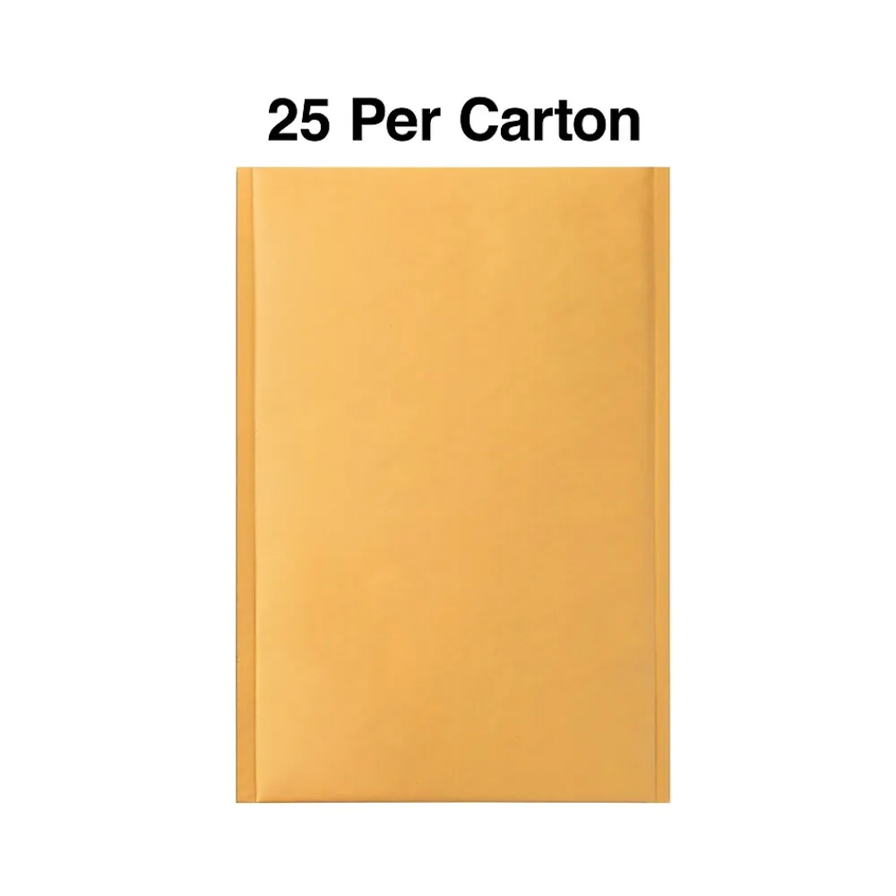 Clearance Staples 9.25" x 11" Self-Sealing Bubble Mailer, #2, 25/Carton (ST56647B)