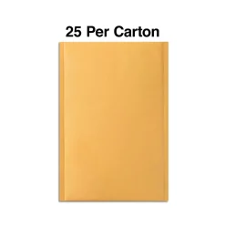 Discount Staples 10.25" x 13.5" Self-Sealing Bubble Mailer, #4, 25/Carton (ST56648B)
