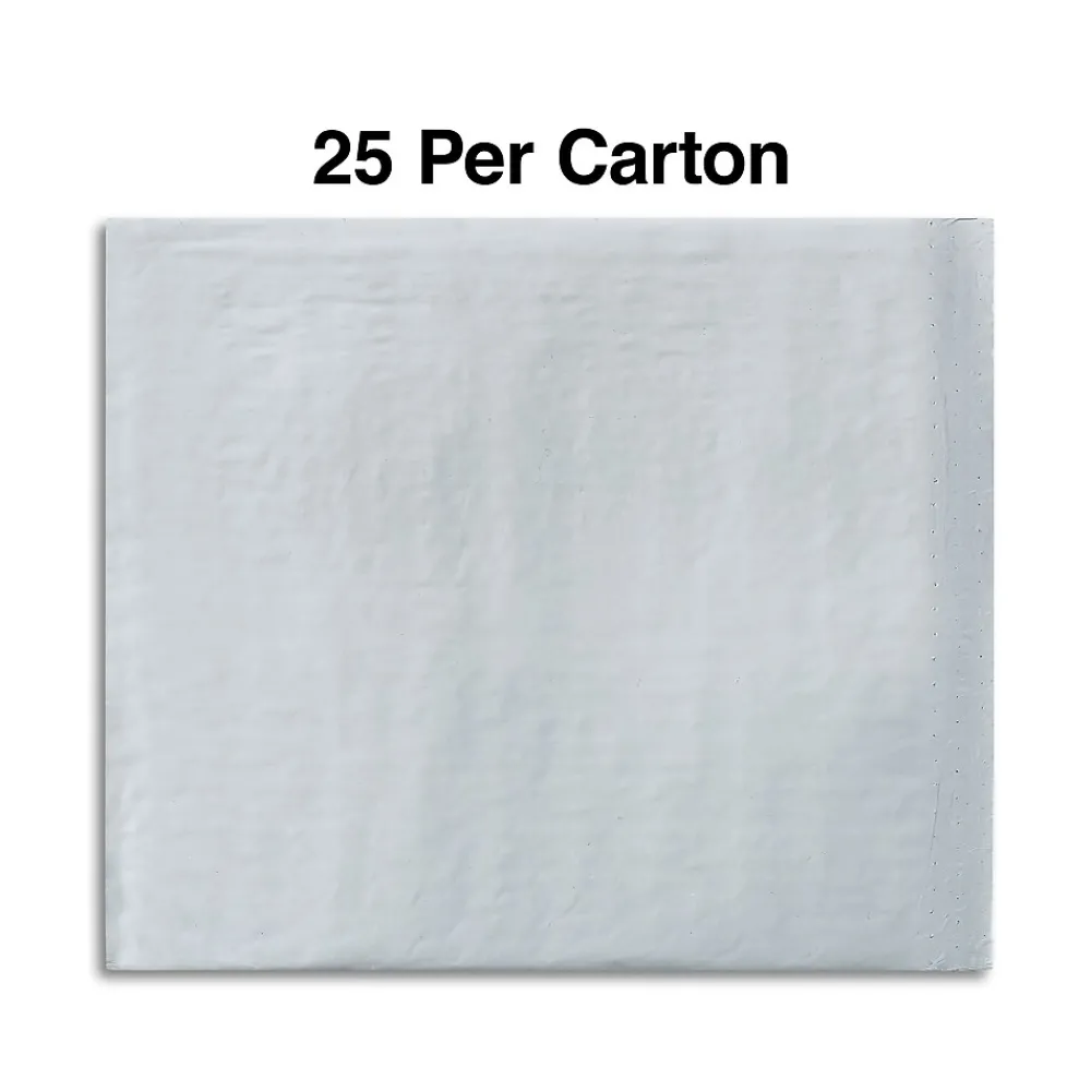 New Staples 7" x 8" Self-Sealing Bubble Mailer, CD/DVD, 25/Carton (ST56607B)