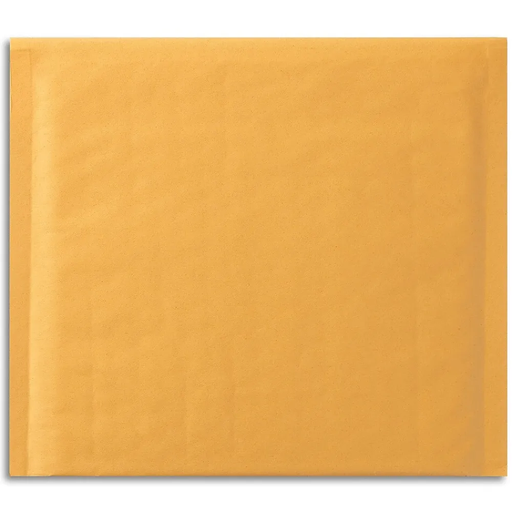 Online Staples 8" x 7" Self-Sealing Bubble Mailer, CD/DVD, 25/Carton (ST56654B)