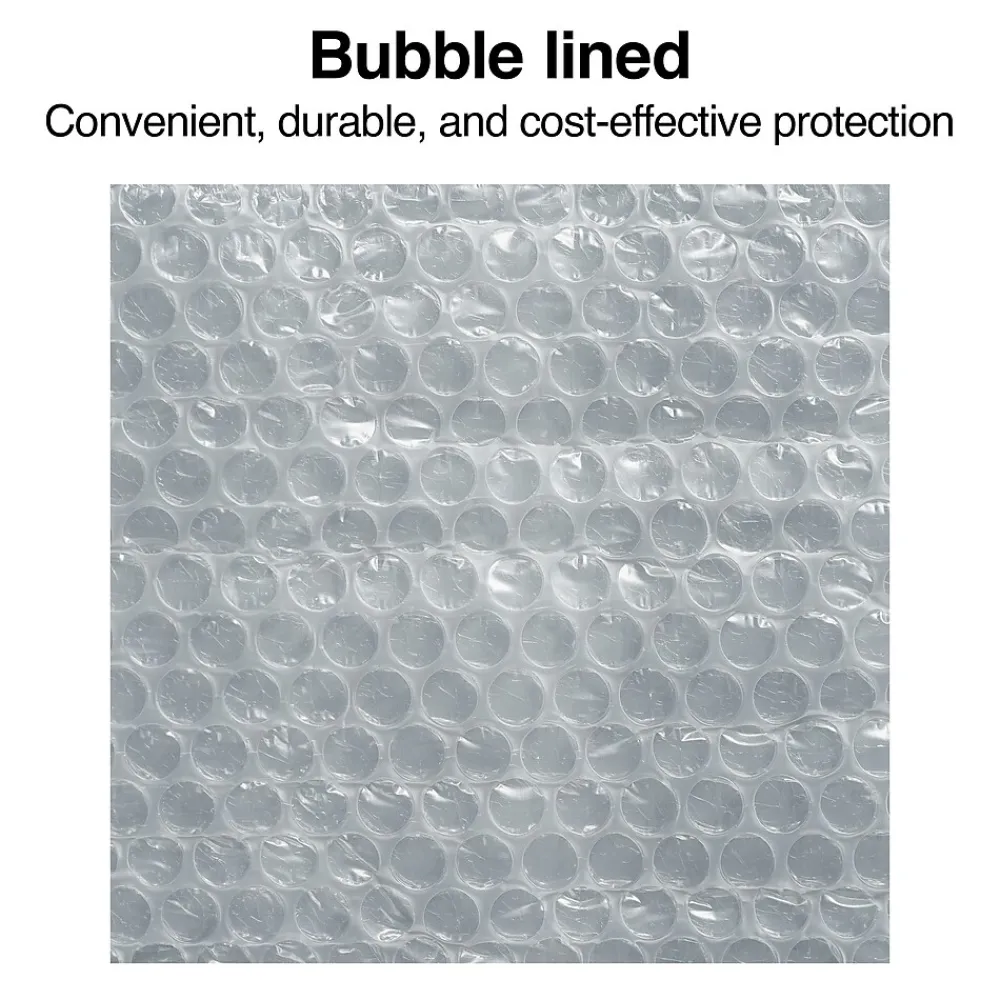 Best Staples 13.13" x 17.75" Self-Sealing Bubble Mailer, #6, 25/Carton (ST56614B)