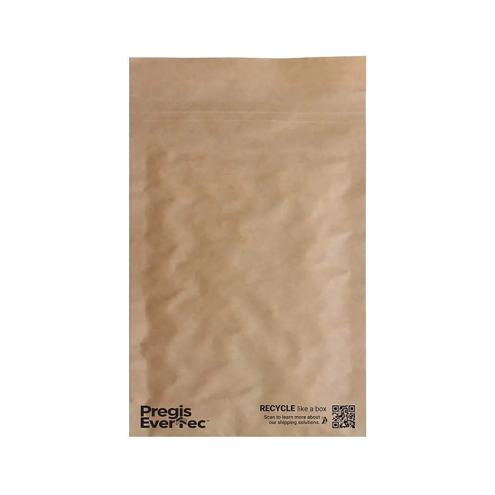 Best Pregis 12" x 15" Self-Sealing Padded EverTec Mailer, #5, 25/Carton (4088332)