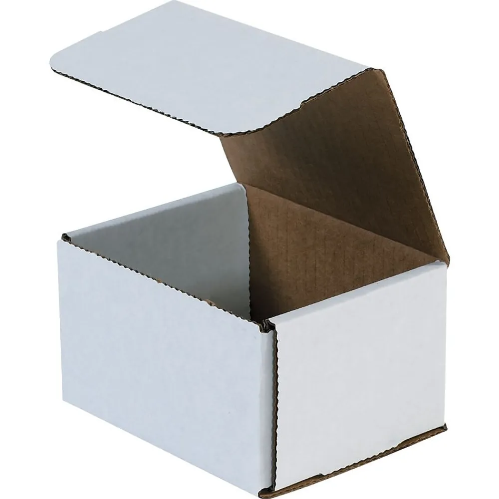 Hot Partners Brand 8" x 7" x 4" Corrugated Mailers, 50/Bundle (M874)