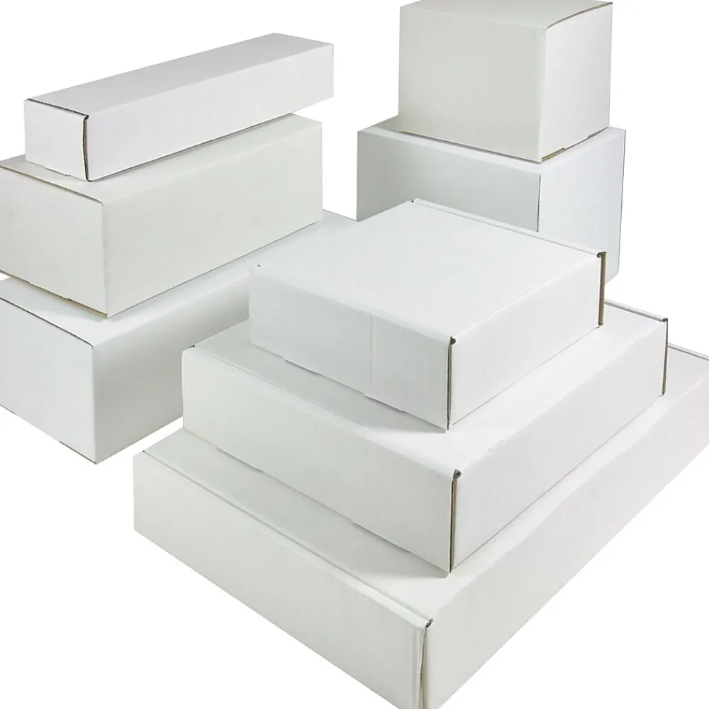 Clearance Unbranded 12" x 6" x 4" Corrugated Mailers, 50/Bundle (M1264)