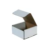 Clearance SI Products 6" x 6" x 3" Corrugated Mailers, 50/Bundle (M663)