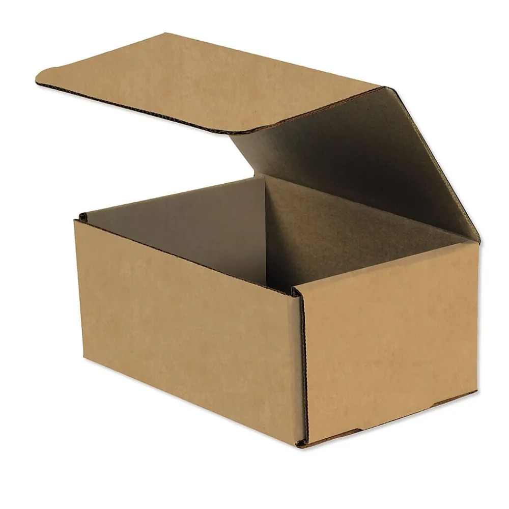 New Partners Brand 7" x 5" x 2" Kraft Corrugated Mailer, 50/Bundle (M752K)