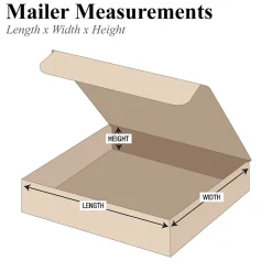 Best Quill Brand 16" x 16" x 2" Literature Mailers, Kraft, 50/Bundle (ML16162K)