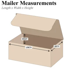 Best Partners Brand 12" x 10" x 4" Literature Mailers, 50/Bundle (ML12104K)