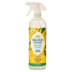 Natural All-Purpose Cleaner, Fresh Lemon Scent, 25 Fl Oz., 6/Carton (AG2-ST-6)<Absolute Green Sale