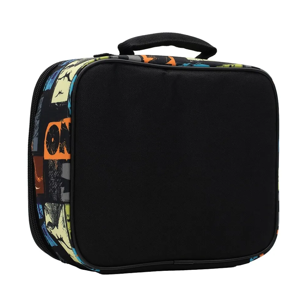 Accessory Innovations Kids' Dinosaur Insulated Lunch Box, Multicolor (B24GC58198-ST)