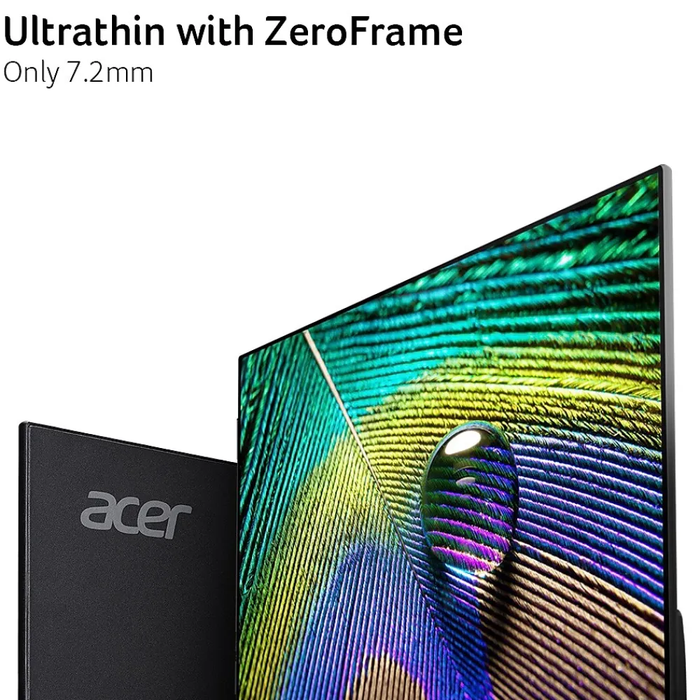 Best Acer 27" WQHD 100Hz LED Monitor, Black (SA272U EBIIP)