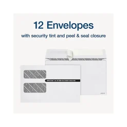 Tax Forms*Adams 2024 1098 Mortgage Interest Statement Tax Form with Envelope, 3-Part, 2-Up, Copy A, B, C, 12/Pack (STAX1098-24)