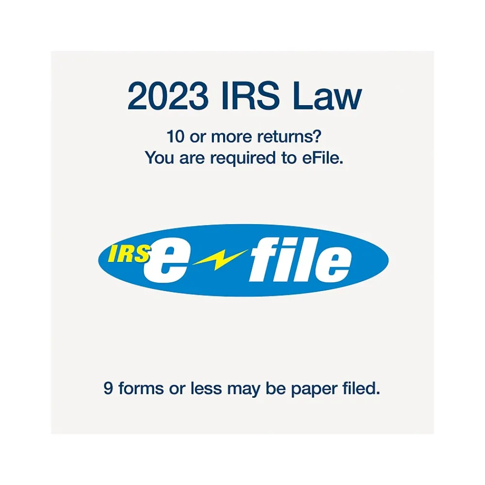 Tax Forms*Adams 2024 W-2 Tax Form with W-3 Forms, e-files, and Access to Tax Forms Helper, 6-Part, 2-Up, Copy A, 1, B, C, 2, D, 24/Pack