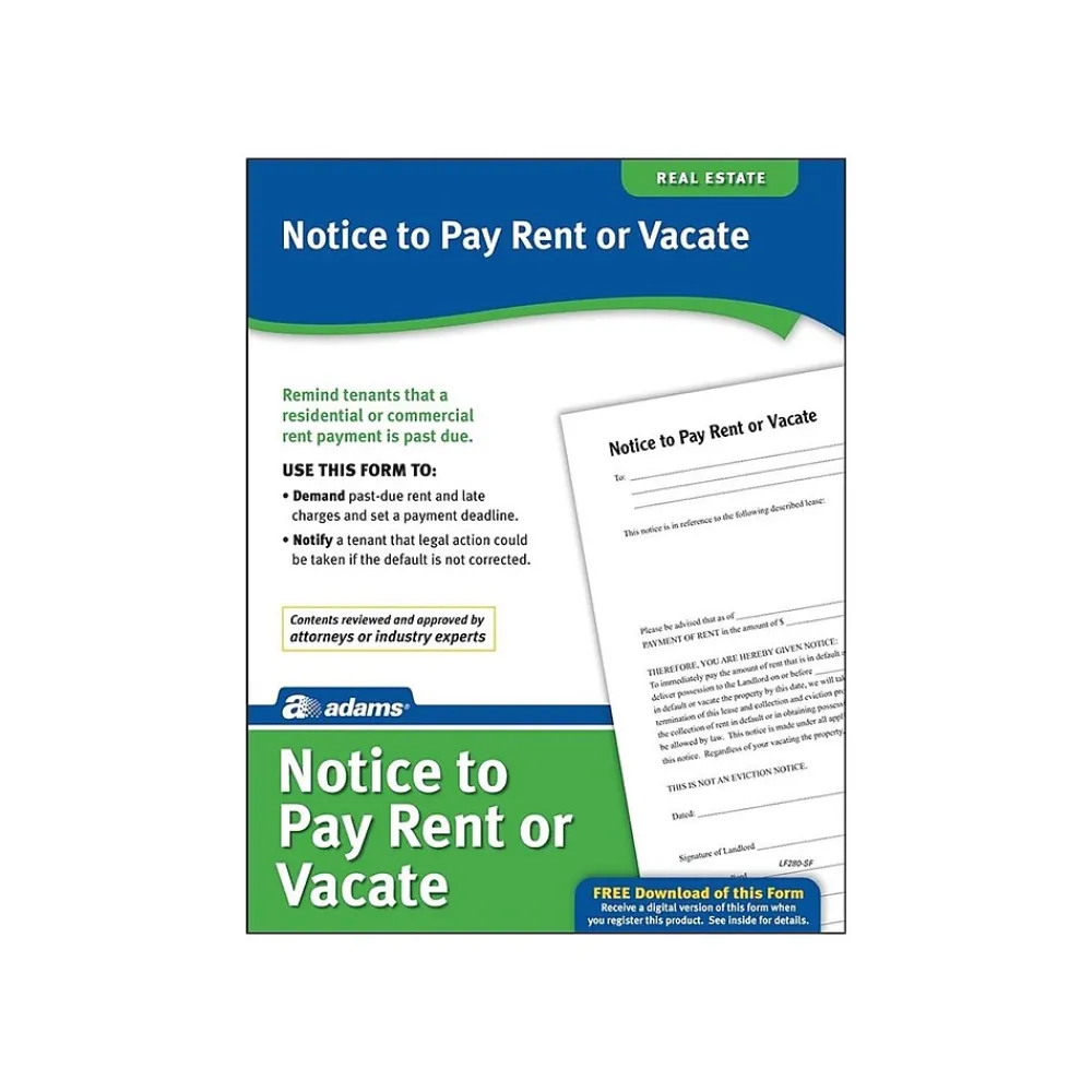 Business Forms*Adams Carbon Rental Applications, 8.5" x 11", 4 Sets/Book (LF280)