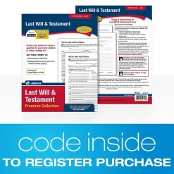 Business Forms*Adams Last Will & Testament, Forms & Instructions (LF235/ALFP117)