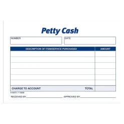 Business Forms*Adams 1-Part Carbonless Receipts, 5"L x 3.5"W, 50 Sets/Book, 12 (9672ABF)