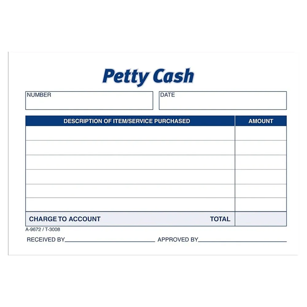Business Forms*Adams 1-Part Carbonless Receipts, 5"L x 3.5"W, 50 Sets/Book, 12 (9672ABF)