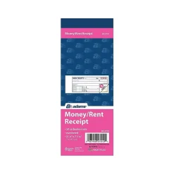 Accounting & Record Journals*Adams Receipt Book, 7.19"W x 2.75"L, White/Canary, 250 Sets/Pack (DC2701)