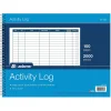 Accounting & Record Journals*Adams Record Book, 8 Columns, 11" x 8.5", White, 50 Sheets/Book (S1185)