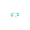 AddOn ® 9.8' Laser-Optimized OM3 Multi-Mode Fiber Duplex SC to LC Male/Male Patch Cable, Aqua