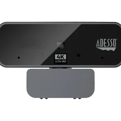 Discount Adesso CyberTrack HD 3840x2160 Webcam, 8 Megapixels, Black (CYBERTRACKH6)