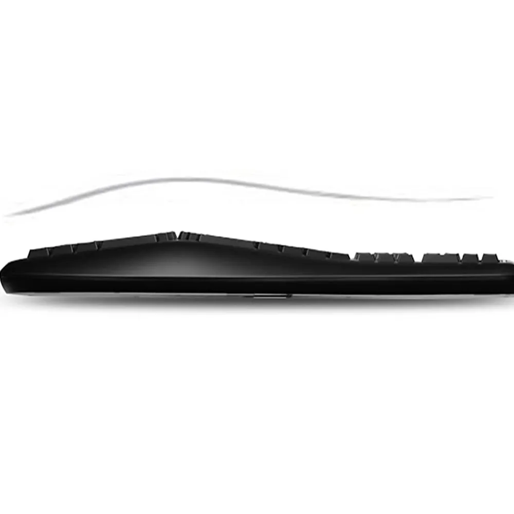 Adesso Desktop Ergonomic Keyboard, Black (AKB-150UB)