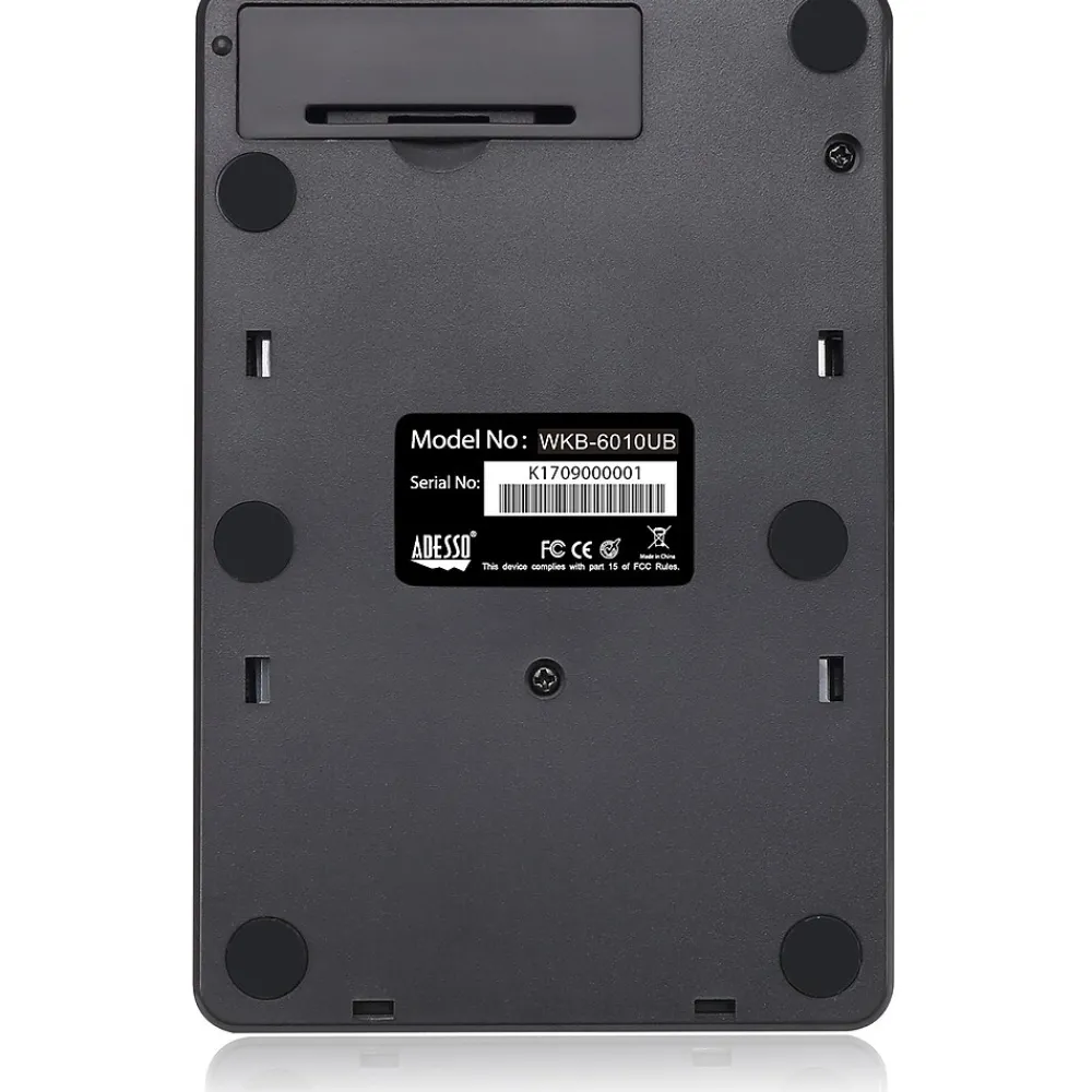 Discount Adesso EasyTouch Wireless Keypad, Black (WKB-6010UB)