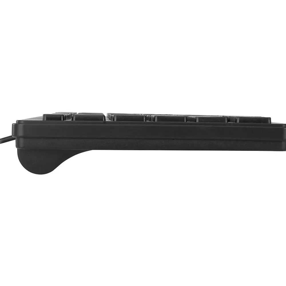 Discount Adesso SlimTouch Mini Wired Gaming Keyboard, Black (AKB-111UB)