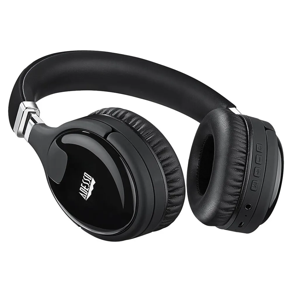 Sale Adesso Xtream Active Noise Canceling Bluetooth Gaming Headset, Black (XTREAM P600)