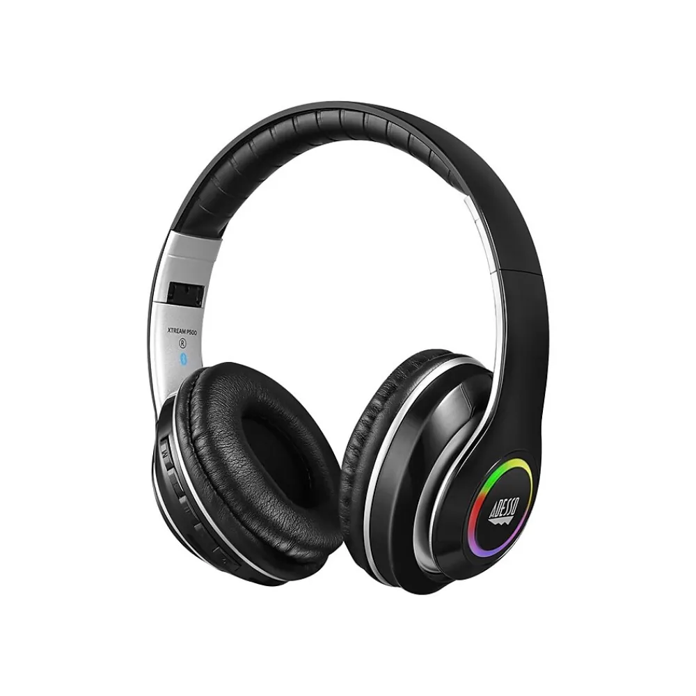 Discount Adesso Xtream Bluetooth Gaming Headset, Black (XTREAM P500)