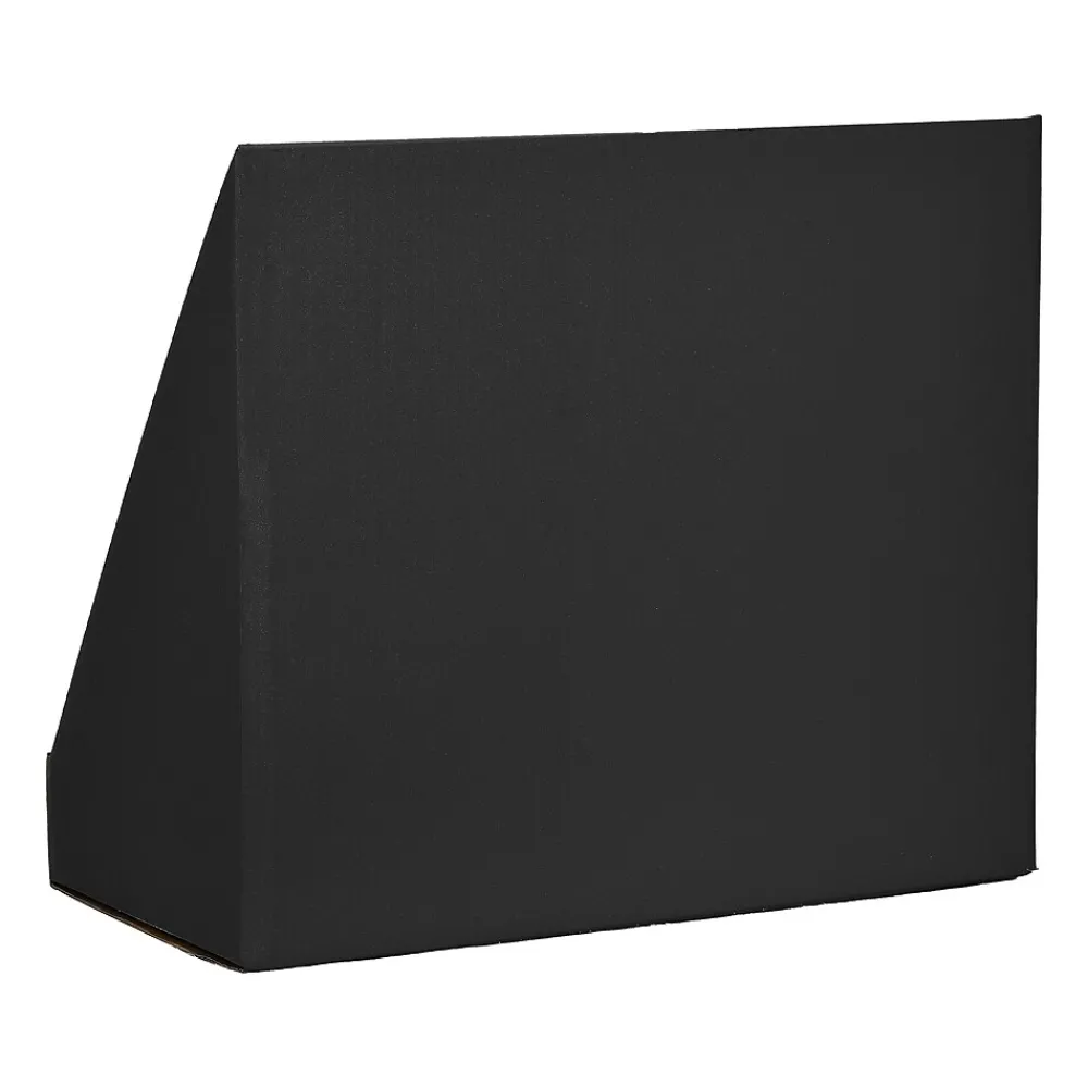 Bookcases*AdirOffice Cardboard 3-Tier Bookshelf, Black (505-01-BLK)