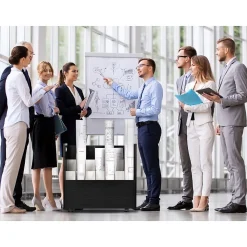 File Cabinets*AdirOffice 21-Slot Mobile Roll File Cabinet, 28.5