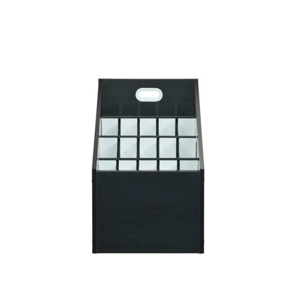 File Cabinets*AdirOffice Vertical File Cabinet, 22.24"H x 15.55"W x 15.55"D, Black (ADI627-WBLK)