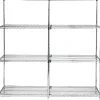 Shelving*Quantum Storage Systems Adjustable Open Wire Shelving Add-On Units, 60" x 24" x 74"